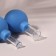 A set of vacuum cans for massage, glass, D 1.5/2.4 cm, 2 pcs, color blue
