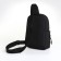 Young youth bag-bag, Textura, from textiles, black color
