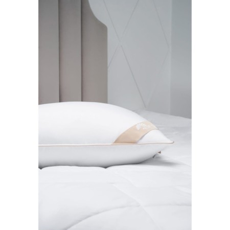 Pillow, size 50x70 cm, white color-3