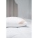Pillow, size 50x70 cm, white color