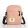 Youth bag with a zipper, pink color