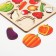 Developing board “Part and whole. Vegetables "with split liners inside