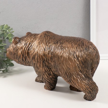 Figure "Bronze Bear" 18.5 x 14 x 36 cm-2
