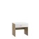 Linda Tumba, 600x436x550, Dub Sonoma/White