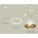 Suspended Ambrella Light, XR92031402, GX53 LED 12 W, white sand, yellow gold, transparent