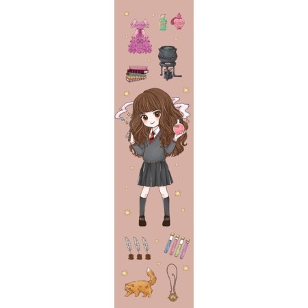 Hermione Granger. Bookmark with an elastic band. Collection of Cute Kids