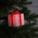 LED figure "White Gift" 8 cm, plastic, AG13x3 batteries, glow of multi (RGB)