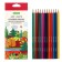 Fainted pencils, 12 colors, Mate, plastic, with euro suspension