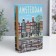 Safe Brush Tree leatherette "Walking along Amsterdam" 21x13x5 cm