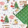 Paper packaging glossy bilateral "holiday", 70 x 100 cm