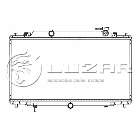 Cooling radiator Mazda 6 III (12-) PE11-15-200B, LUZAR LRC 251PE-2