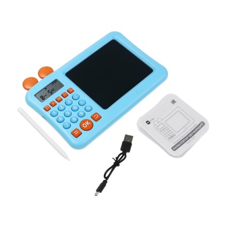 Interactive Calculator Children's Windigo, to study the score + graphic tablet, blue-9