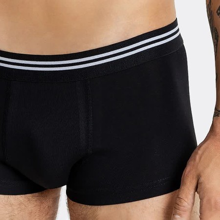 Panties men's boxers, black color, size 50 (l)-2