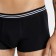 Panties men's boxers, black color, size 50 (l)