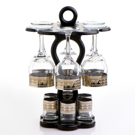 Mini-bar 12 items "elegant" wine, Byzantium, dark 240/50 ml-1