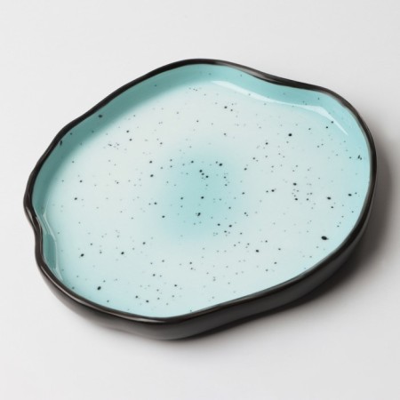 Poramine Ceramic Norovoy Territory "Blue", 17 cm, blue color-3