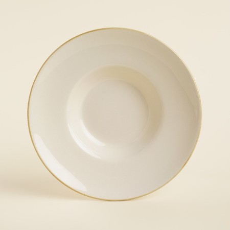 A set of plates for paste SL Home "Leggero", d = 21 cm, beige color-1