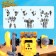 Set of robots "Stroybots", 5 items, gather in 1 robot