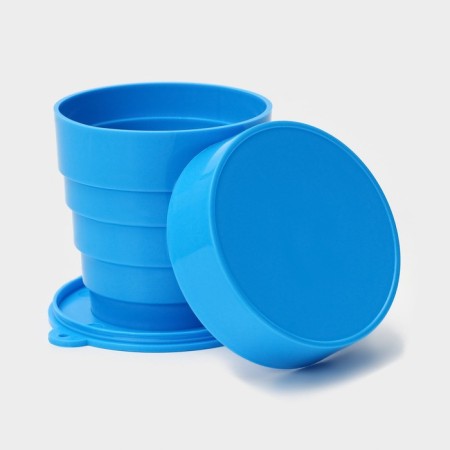 Folding glass, 130 ml, color mix