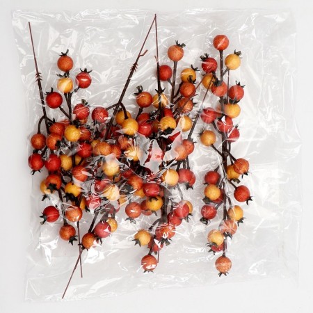 Decorative berries on the Bright Paints stick 6 × 6 × 22 cm-4