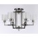 Ceiling chandelier Ambrella Light, Traditional, TR4422, 6HE27, Black Chrome Color