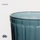 Glass glass Magistro "La-Channel", 350 ml, blue color