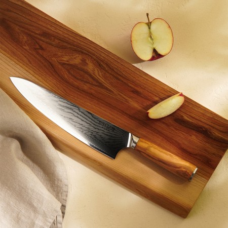 Koty Kitchen Sl Home "Olivia", chef, blade 22.86 cm, brown color-3