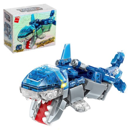 Designer transformer "Shark", 148 details