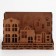 Organizer for stationery "houses" wood, 235 x 142 x 30 mm