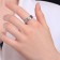 Ring Xuping Crown, white color in silver, size 18