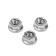 Tundra nut, with a flange, Din6923, galvanized, M5, 20 pcs