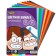 Colored paper, 16x23 cm, 10 sheets, 10 colors, coated, unilateral, in a package, 80 g/m², gravity folz