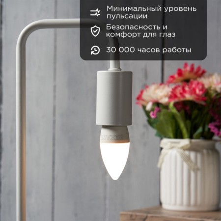 LED Candle Lamp (CN) 7.5W E27 713LM 2700K Warm light Rexant-1