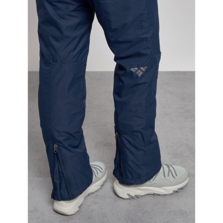 Semicunners of women's winter, size 46, dark blue color-14