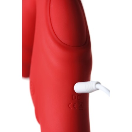 Rasmate Strapon Black & Red by Toyfa with vibration, red, 35 cm-7