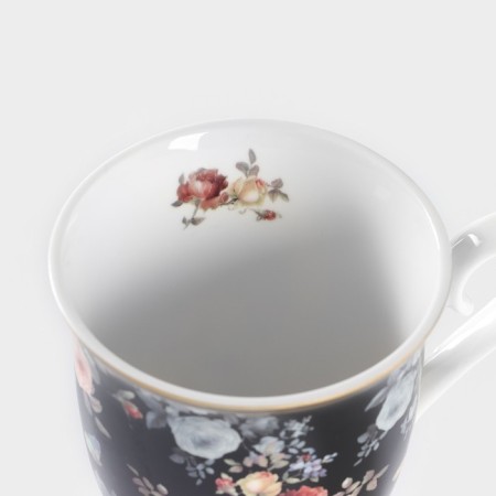 Ceramic mug with sieve "Cobalt", 300 ml-3