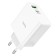 Network charger Hoco C113A, 1 Type-C, 1 USB, 65 W, PD + Qc, white