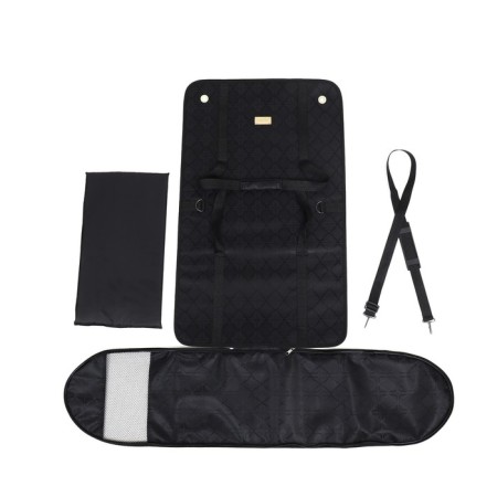 Bag - Animal Carriage "Lux", PVC, Jacquard, 49 x 30 x 35 cm, black-12