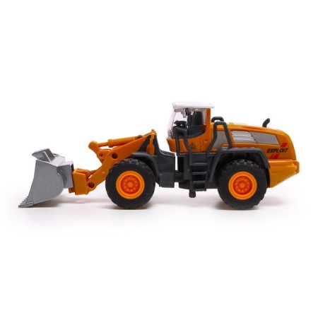 Metal loader "StroyTechnics", movable parts, with plastic elements-1