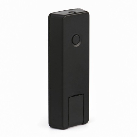 Electronic lighter, USB, spiral, flashlight, 2.5 x 7.5 cm black-3