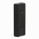 Electronic lighter, USB, spiral, flashlight, 2.5 x 7.5 cm black