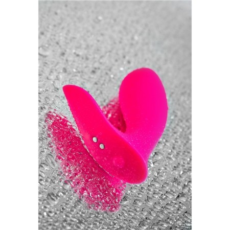 Vibrator Flexer Lovence, 10.1 cm, silicone, pink color-4