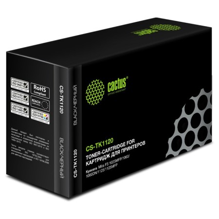 Toner CACTUS CS-TK1120BK Black for KyoCera FS 1025MFP/1060/1060DN/1125/1125MFP (3000.-1