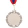 Medal for application 009, D = 7 cm. Color silver. With a ribbon