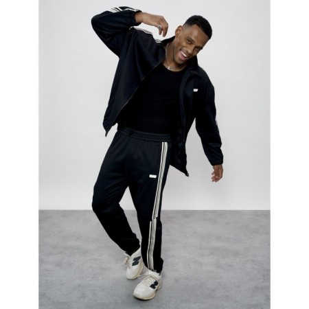Sports suit men's, size 50, black color-9