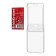Badge vertical 54 x 85 mm, erichkrause slider, transparent case, textile tape, mix color
