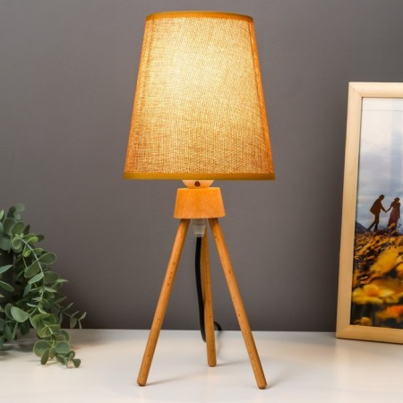 Table lamp 16600/1CF E27 40W coffee 16x16x36.5 cm Risalux-1