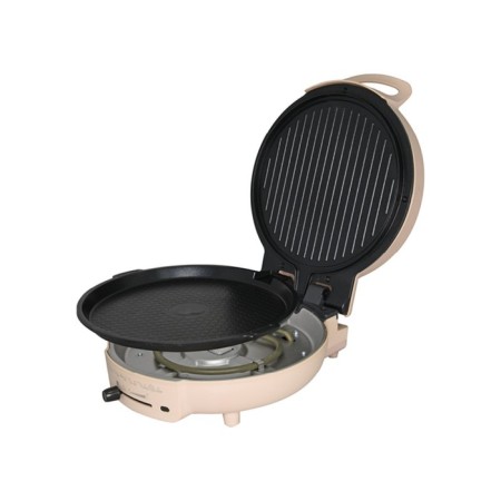 Electric grill Oursson EG0702/PC "Provence Coffee", 1650 W, anti -stick coating, coffee color-3