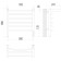 Terminus heated towel rail "Classic" P6, 500x650 mm, chrome