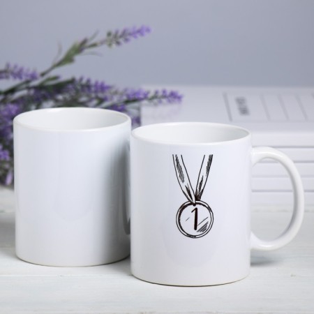 Mugs "Best Mom and Dad", 300 ml, 2 pcs.-2